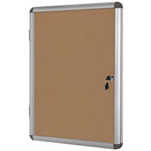 Bi-office Oglasna omarica s ključem 4 x A4 pluta 745 x 510 mm, (20401636) Cene