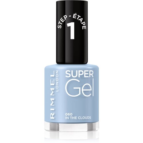 Rimmel London Super Gel gel lak za nohte brez uporabe UV/LED lučke odtenek 060 In The Clouds 12 ml Cene