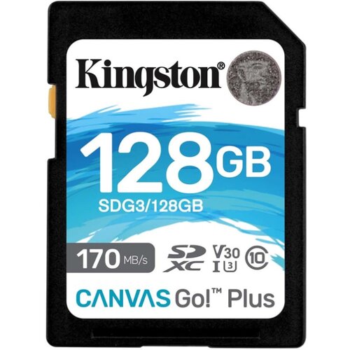 Kingston Memorijska kartica SD 128GB SDXC CANVAS GO PLUS Cijene