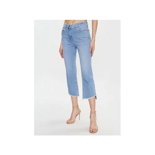 Marella Jeans hlače Fcrop 2331810434 Modra Flare Fit