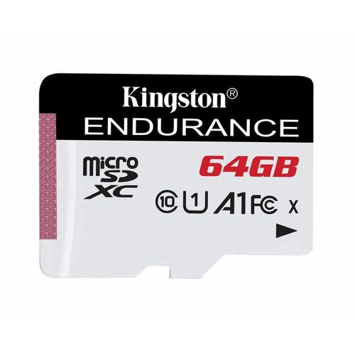 Kingston I Card Only-Memorijska kartica SDCE/64GB 64GB microSDXC Endurance 95R/30W C10 A1 UHS Slike
