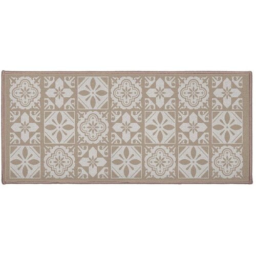 Douceur d intérieur Bež tekstilna kupaonska prostirka 50x120 cm Constantine &ndash; Cijene