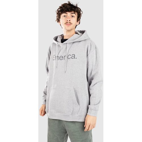 Emerica Pure Logo Pulover s kapuco grey Slike