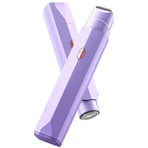 INF Polnilni bikini trimer z dvojno glavo, IPX6, USB-C Purple, (5000339684) Cene
