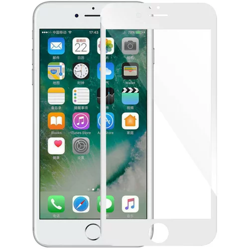  9D zaštitno staklo od kaljenog stakla 9H za Apple IPHONE 7 8 PLUS bijelo