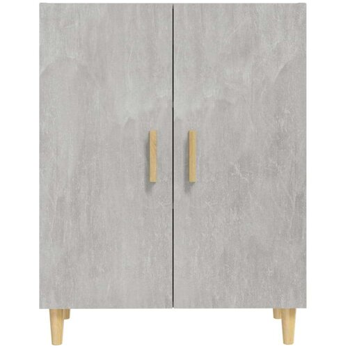VidaXL komoda siva boja betona 70x34x90 cm od konstruiranog drva Slike