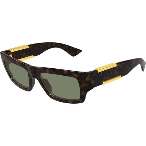 Bottega Veneta BV1452S 002 ONE SIZE (53) Havana/Zelena Cene
