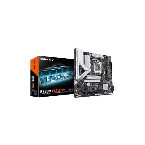 Matična ploča Gigabyte MB B860M EAGLE V2 LGA1851; 2xDDR5; 2xM.2; 4xSATA 6xUSB; HDMI, DP; USB Type-C, mATX; B860M EAGLE V2 / 36 mjeseci Cijene
