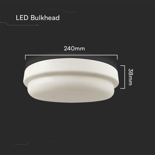  LED kupatilsko plafonsko svetlo LED/24W/230V 4000K IP54 prečnika 24 cm Slike
