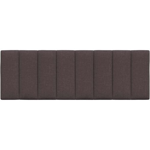  Jastuk za uzglavlje tamnosmeđi 120 cm od tkanine Slike