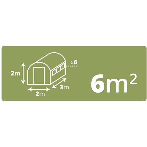  za vrtni tunel 2x3m 6m2 plonos Slike
