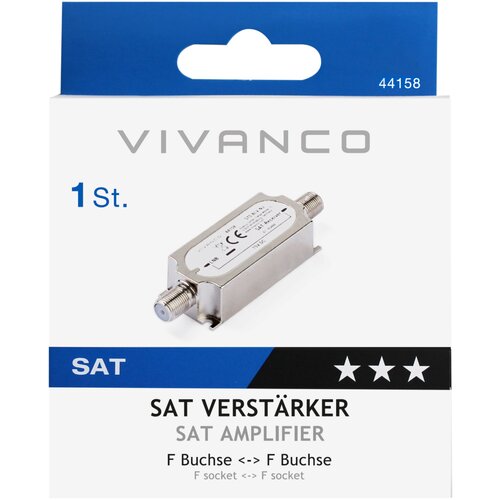 Vivanco SAT-Breitbandverstärker VIVANCO 44158 STS BLV-NJ 16-20dB Cene
