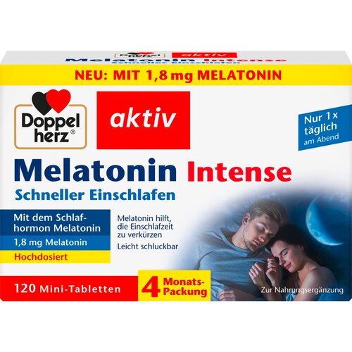 Doppelherz aktiv melatonin Intense - 120 tabl. Slike