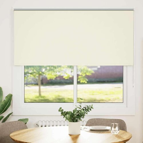 vidaXL rolo zatemnjena umazano bele 145x130 cm širina tkanine 141,6 cm Cene