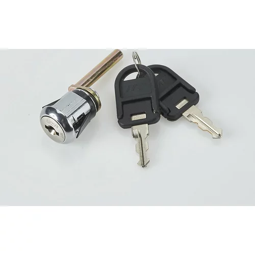  Ključavnica z zaklepnim zatičem, z 2 ključema, za voziček za orodje