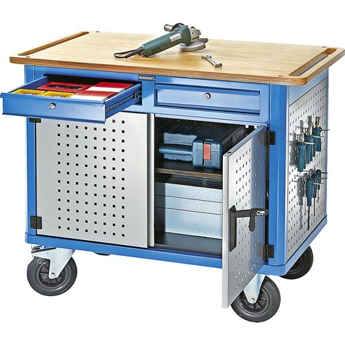 eurokraft pro Polica, MDF-plošča, DxŠ 1040 x 665 mm, za montažne vozičke Cene