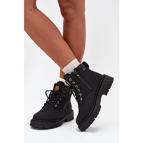 Boto Ladies Insulated Boots With Zipper Black Tharika Slike
