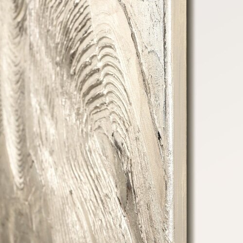 Malerifabrikken Ročno naslikana slika 88x118 cm Metallic Silver &amp;ndash; Slike