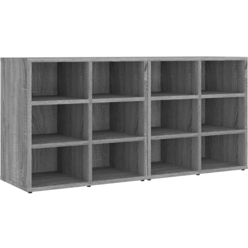 Maison Chic Omarica za obutev - Kopa za čevlje 2 kosa Siva sonoma 52,5x30x50 cm, (21776446) Slike