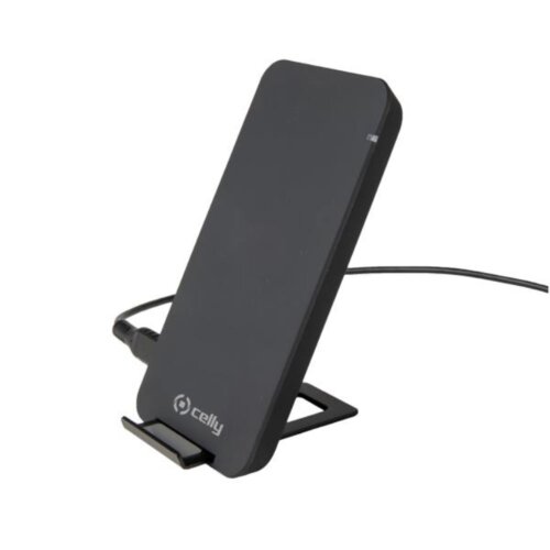 Celly Wireless Charger izhod 10W s črnim stojalom, (21243654) Cene