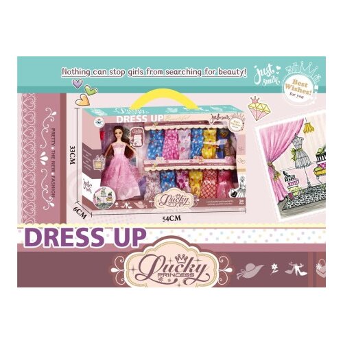  Set za igru - lutka+ garderoba ( 410676 ) Slike