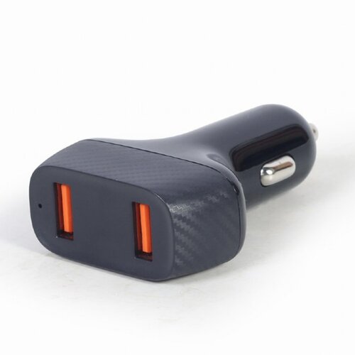  Punjač za auto GEMBIRD, 2-port car fast charger, QC3.0, 36 W, black, TA-U2QC3-CAR-01 Cijene