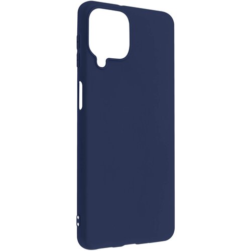 AVIZAR Ovitek za Samsung Galaxy M53 5G iz mat mehkega silikona polnocno modre barve proti prstnim odtisom, (20715178) Cene