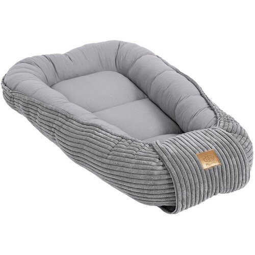 MeowBaby Sivo gnijezdo za bebe 55x83 cm - Cijene
