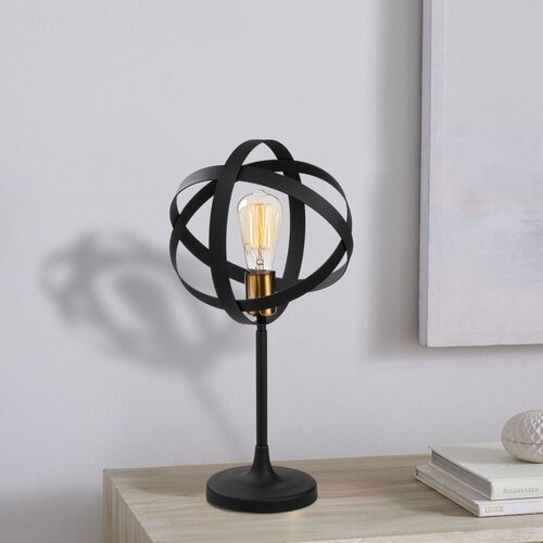 Opviq Stona lampa E27 Grlo, Zlatno-Crna Cene