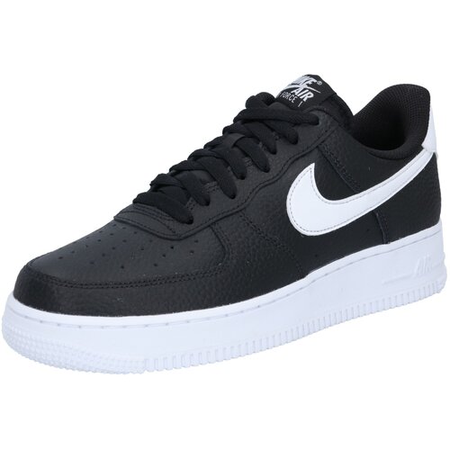 Nike Nizke superge 'AIR FORCE 1 07' črna / bela Cene