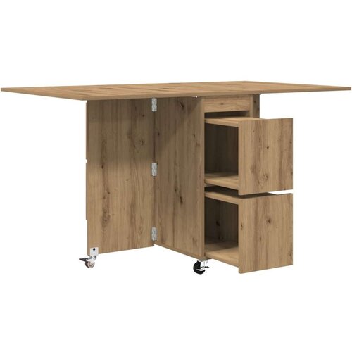  Blagovaonski stol 2 pcs 140 x 80 x 77 cm Konstruirano drvo Slike