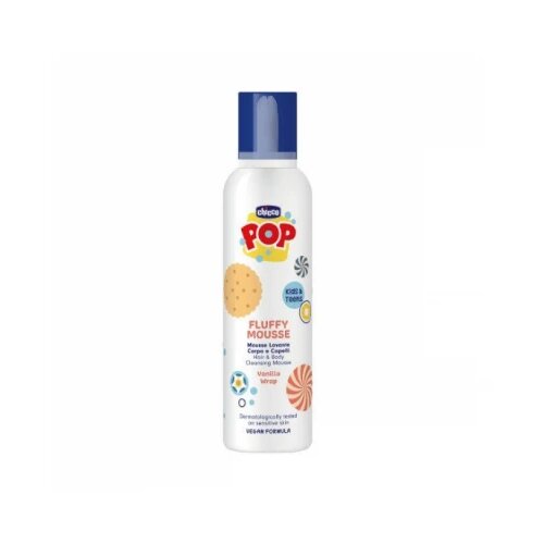 Chicco POP VANILA PENA 2U1 ZA TELO I KOSU 200ML Cene