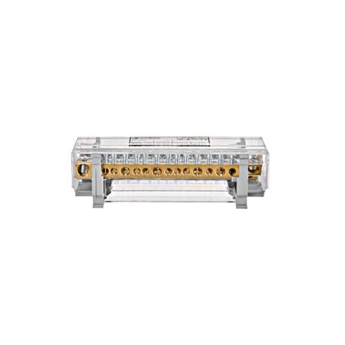 Schrack Razvodni blok, 4p, 160A, ulaz 1x50mm&amp;sup2;, izlaz 4x35+9x16mm&amp;sup2; Slike
