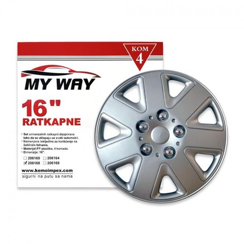 My Way Ratkapne 16&rsquo;&rsquo; 206168, 4 komada Cene