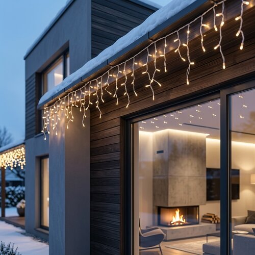 Brilagi LED spolja&amp;scaron;nji božićni lanac 720xLED/8 funkcija 24m IP44 topla bela ledenice Slike