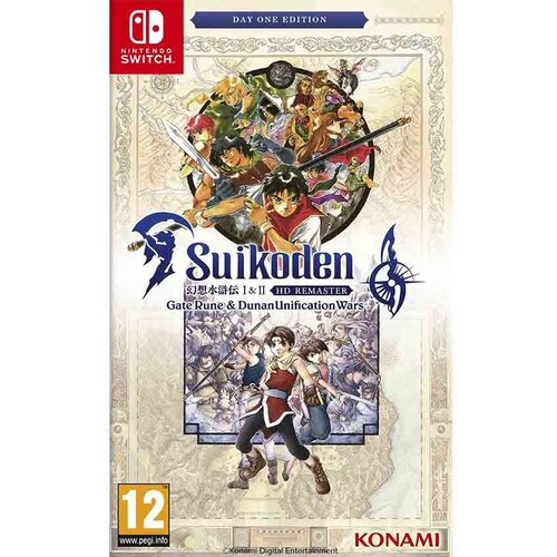 Konami SWITCH Suikoden I&II HD Remaster: Gate Rune & Dunan Unification Wars Day 1 Editi Cene
