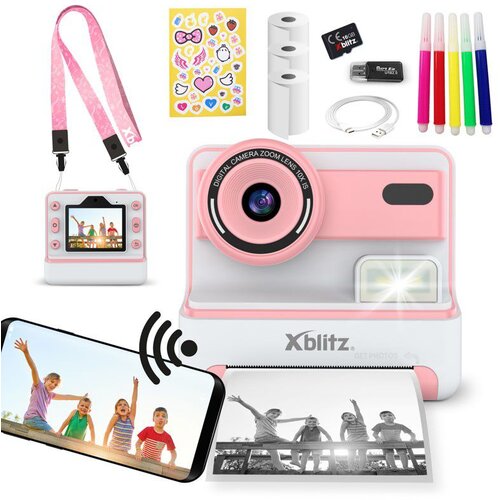 Xblitz FLASH PINK INSTANT CAMERA WITH THERMAL PRINTER FOR CHILDREN Cijene