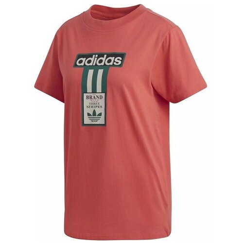 Adidas Majice s kratkimi rokavi Originals Heritage Oranžna Slike