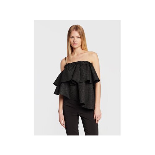 Bruuns Bazaar Bluza Chili BBW3182 Črna Regular Fit Slike