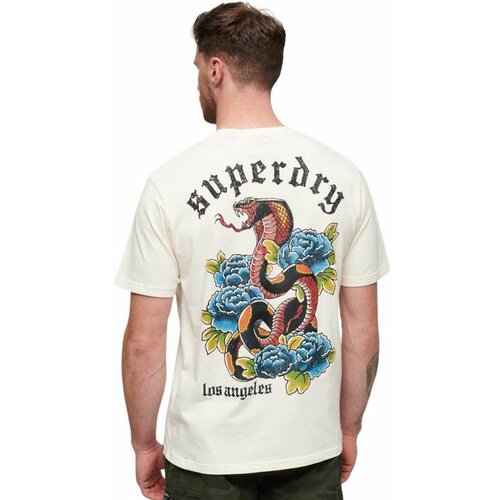 Superdry muška majica sa printom na leđima SDM1011896B-22C Slike