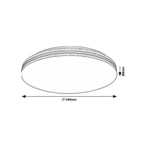 Rabalux Oscar2 plafonjera ( 71173 ) Slike