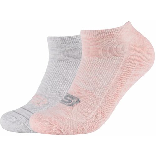 Skechers Športne nogavice 2PPK Basic Cushioned Sneaker Socks Siva Cene