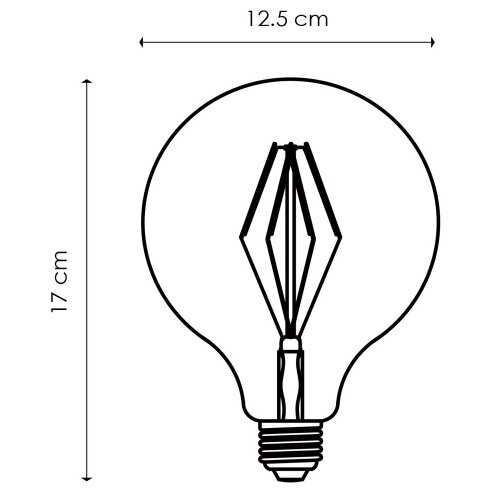  LED sijalka Carbon A (4 W, 400 lm, 2700 K, 220-240 V, 50/60 Hz) Slike