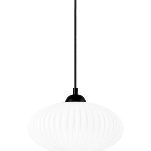  Visilica na sajli HARMA 1xE27/15W/230V prečnik 25 cm bela/crna Slike