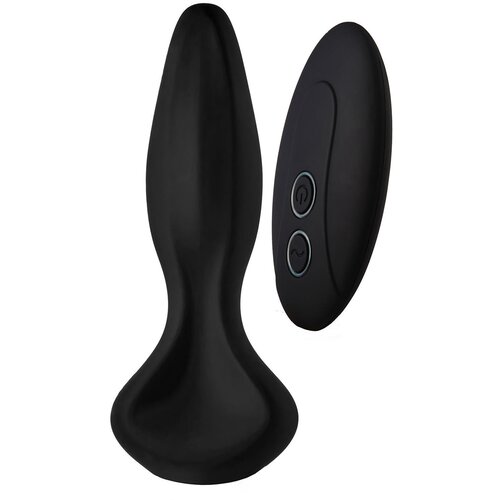 DREAMTOYS Dark Desires Alexandra Vibrating Anal Plug Black Slike