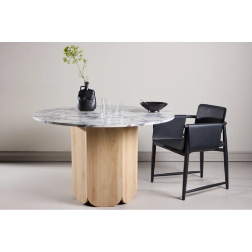 Venture Home Tekla okrugli blagovaonski stol ⌀120 cm, svijetlosivi Cijene