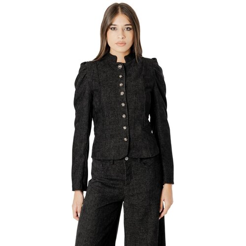 I AM Jakne &amp;amp; Blazerji SARA FAUX SUEDE NAPOLEON JACKET 26398 Črna Slike