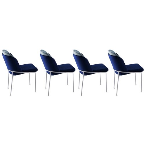  Set trpezarijskih stolica Dore 168 V4, 4 dijela, Tamno siva Cene