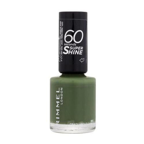 Rimmel London 60 Seconds Super Shine hitro sušeči lak za nohte 8 ml Odtenek 882 crazy about cargo Cene