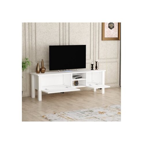 Hanah home tv polica rose white Slike